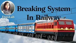 How Train Stop: Explaination of Breaking System In Railway🚉🚦🛑