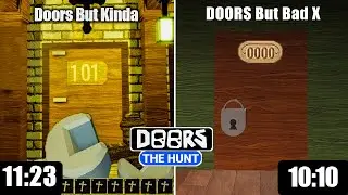 I FOUND 0000 DOOR ! │ DOORS But Kinda Vs DOORS But Bad X WORLD RECORD SPEEDRUN . RTX │ 4K