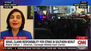 Maha Yahya on CNN with Isa Soares