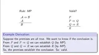 Sentential Derivations (1)