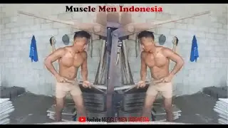 Kuli iBrick Ganteng Berotot Sexy Sixpack, Kerja Ga Pake Baju Berkeringat
