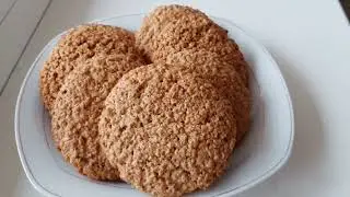 ЛУЧШЕЕ ОВСЯНОЕ ПЕЧЕНЬЕ без муки. Как в детстве🍪🍪🍪 Лёгкое и рассыпчатое за 20 мин.