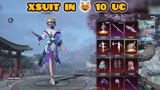 Bgmi New Xsuit crate opening (Xsuit in 10 UC)