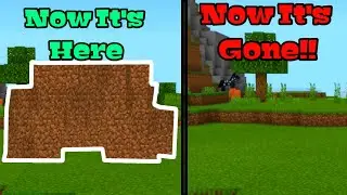 How to Make An INVISIBLE DIRT HOUSE or BASE with MINI BLOCKS!
