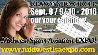 Midwest Sport Aviation Expo Mt  Vernon Illinois.