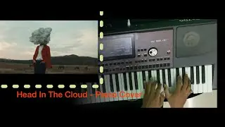 Head In The Clouds Hayd Cover  -(Arrangement  Piano Version  + Lyrics )#headintheclouds #tiktok