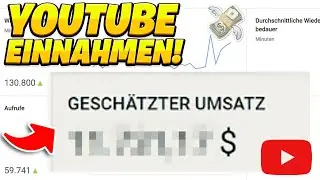 So viel GELD VERDIENT man als KLEINER YouTuber! Geld verdienen mit YouTube?