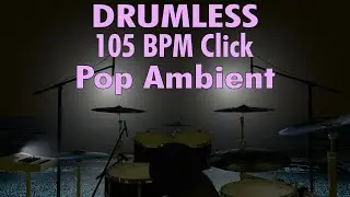 Drumless Backing Track | Pop Ambient 105 bpm