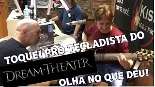 Toquei The Dance of Eternity junto com Jordan Rudess o olha só no que deu!