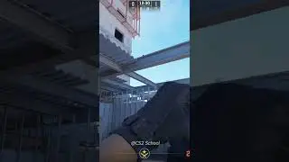CS2 Vertigo - Grenade & Mid Smokes - #Cs2 #CounterStrike