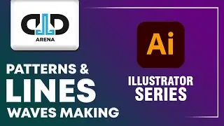 Waves Lines - Pattern Making  | Illustrator Series