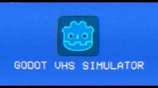 Godot Engine VHS Player Simulator
