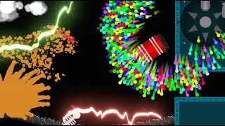 Marble Race Rays and Chemicals in Action in Unity: