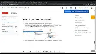 Generative AI with Vertex AI: Getting Started