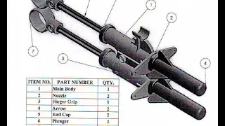 Design and Aseembly of The Launcher in Solidworks