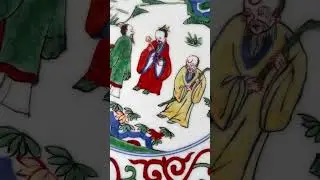Unveiling the Ming Dynasty Masterpiece 😲 The 3 Old Sages Plate