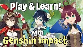 Learn 80 Useful 🇯🇵 Words With Genshin Impact 🎮 #1 - Intermediate +