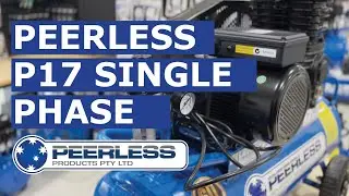 Peerless P17 3.5HP Single Phase Air Compressor