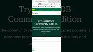 Download MongoDB in 10 seconds👌