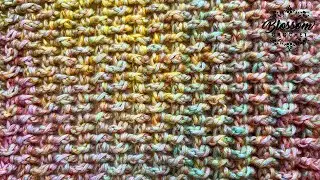 Crochet A Gentle Weave Stitch! Amazing for a Scarf or Soft Blanket!