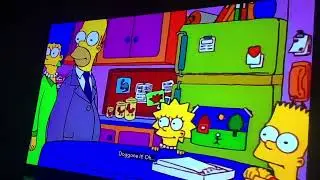 Bart get in big trouble for no dinner tonight.
