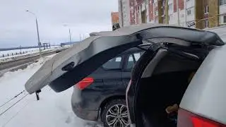 Плавное открытие двери багажника Pajero Sport 3 c амортизаторами Lesjöfors 8162016