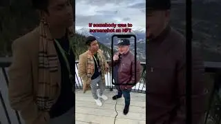 Interviewing strangers asking them about NFT’s!