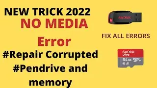 New repair  trick for old corrupted USB's.All in One Solution .2022
