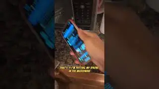Putting my iPhone in the microwave because the new Discord Update sucks