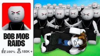 Raiding ROBLOX GAMES with 182,853 Players!