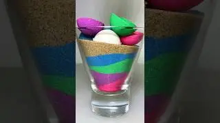 Very Satisfying and Relaxing, Kinetic Sand ASMR, Drop and squish