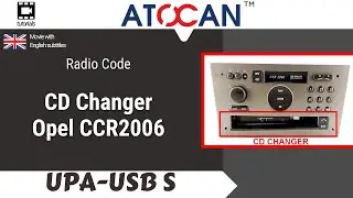 Code from CD Changer - Opel CCR2006 - Read code by UPA USB-S