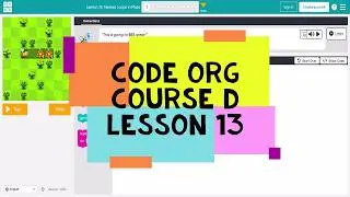Code.org Course D Lesson 12 Nested Loops in Maze - Code Org Express Course Lesson 13 Answers