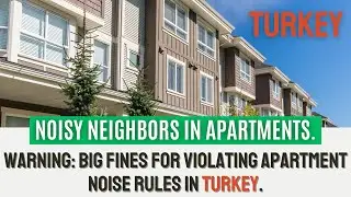 Those living in apartments! Be aware that there are serious legal consequences for causing noise.