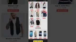 SoraCart Shopping Blogger Template. | blog-templates.com