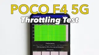POCO F4 5G CPU Throttling Test vs iQOO 9 SE and OnePlus 10 Pro