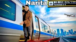 Tokyo to Narita Airport by Train ! Tokyo बाट Narita International सम्मको यात्रा !!