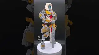 The Templar mech suit - instructions available on Rebrickable.com! #lego #legomoc #legoknight