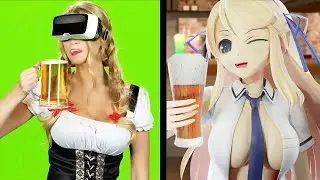 When Drunk Girls Use FULL BODY TRACKING in VRChat