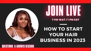 How to start your hair business in 2023