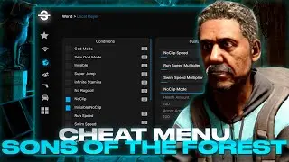 **Updated** Cheat Menu - Sons Of The Forest | Greated Hack For SOTF | Many Functions | FREE 100%