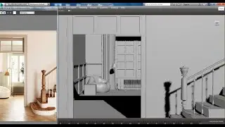 3dsmaxtutorials, Tutorial on 3D Modeling,Texturing & Lighting an Interior in 3dsmax using Vray