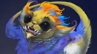 A MAGICAL DWARF LION - Cute Creature Design - Short#2