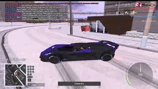 Дикий дрифт на Bugatti
