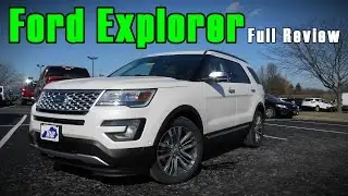 2017 Ford Explorer: Full Review | Platinum, Sport, Limited & XLT