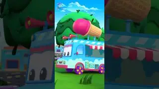 Wheels On The Ice Cream Truck #shorts #vehicles #bobthetrain #preschool