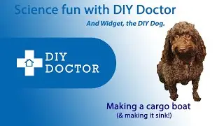 Science for kids with DIY Doctor  Making a boat sink