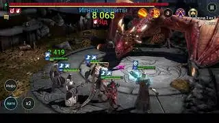 Будни рейдера играем в игру Raid shadow legends слияние Элегиус
