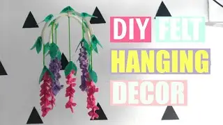 DIY Felt Lavender Hanging Decor // Monica Yap // DIY Philippines