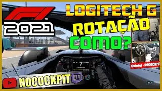 F1 2021 | COMO CONFIGURAR O MELHOR GRAU DE ROTAÇÃO DO VOLANTE | LOGITECH G25 G27 G29 G920 G923